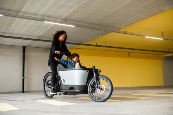 Custom made rubbermat voor Carqon e-bakfiets