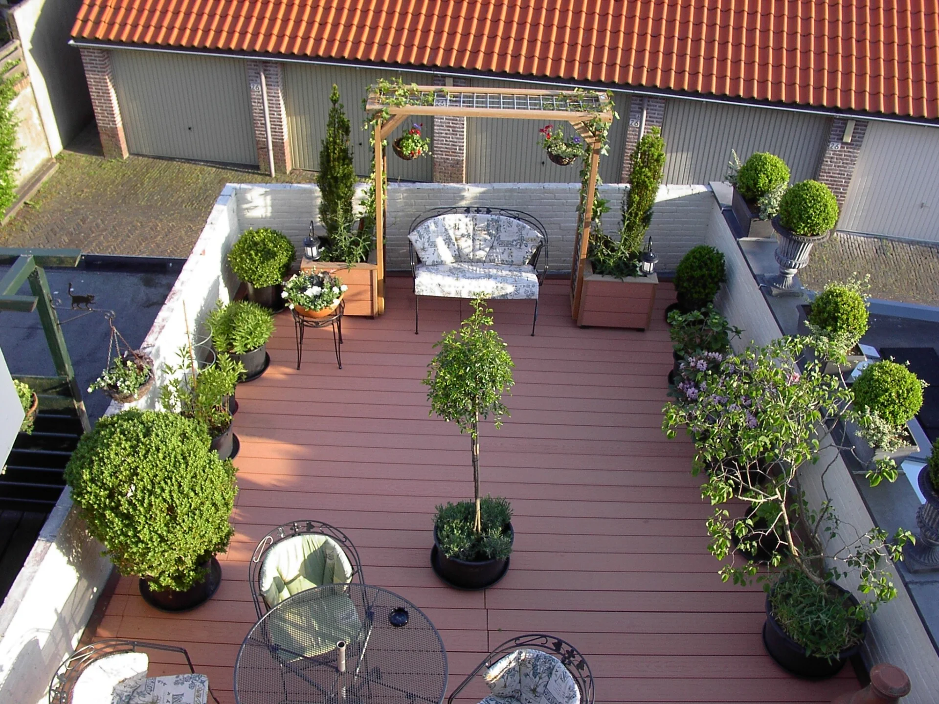Dakterras Alkmaar met Envirodeck Classic Pro deck